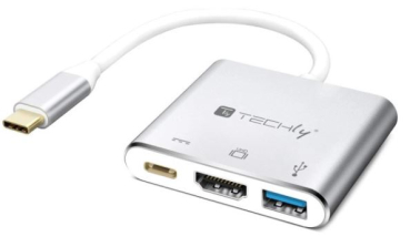 Techly IADAP-USB31-HDMIPTY