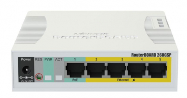 MikroTik CSS106-1G-4P-1S