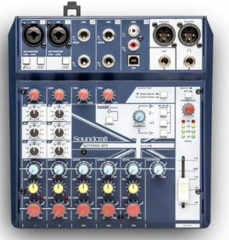 Soundcraft Notepad 8CH EU / FX