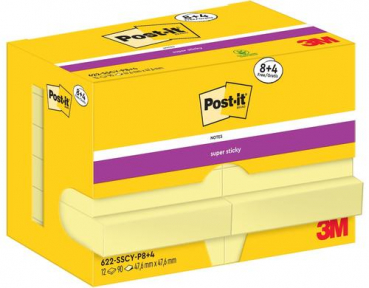 Post-It 622-SSCY-P8+4