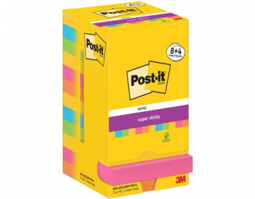 Post-It 654-SSCARN-P8+4