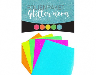 Divers Folienpaket Glitter