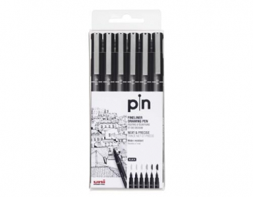 Uni PIN-200(S) BLACK 6P