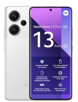 Xiaomi note 13 pro+ 256 wht