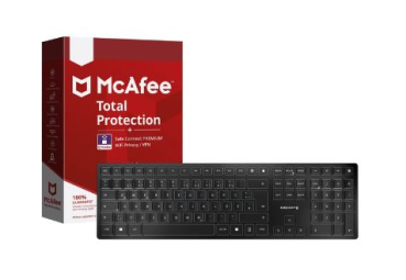 Cherry JK-9100DE-2 + McAfee 1Y 3 USER