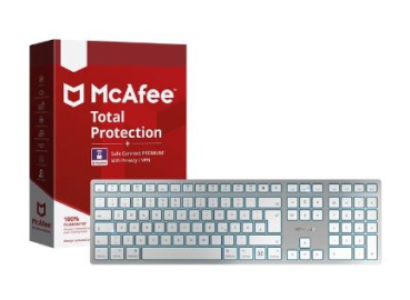 Cherry JK-9110DE-1 + McAfee 1Y 3 USER