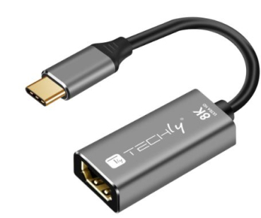 Techly IADAP-USBC-HDMI8