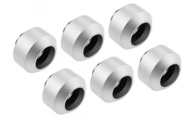 Optimus OP-FIT-HARD-14MM-SILVER-6PACK