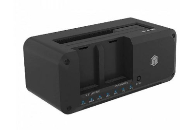 Icy Box IB-2924MSCL-C31 - HD-Cloning Dock / 2.5/3.5 Zoll + M.2