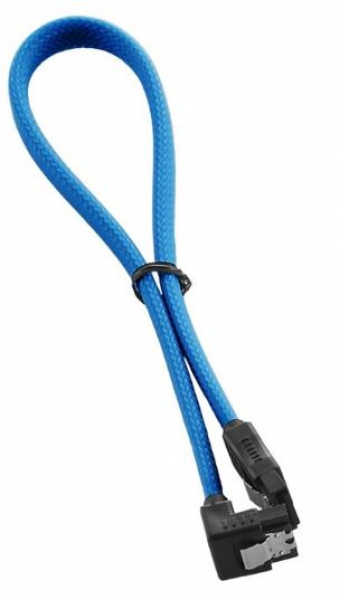 Cablemod Modmesh Right Angle Sata 3 Cable 30cm Hellblau