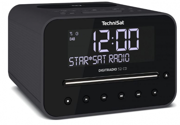 Technisat Digitradio 52 CD DAB+ / UKW / CD Schwarz